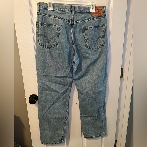 550 Levi's Men's Blue Jeans Size 36x32 - Picture 1 of 8